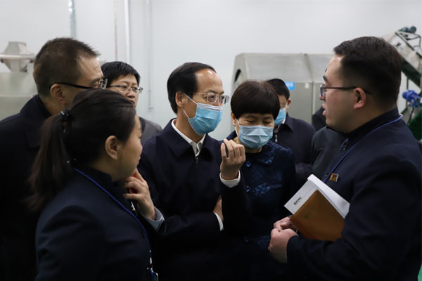 山西省政协副主席李青山 推动科技成果产业化 万象城AWC888健康产业集团 万象城AWC888