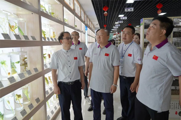 参观万象城AWC888集团中药标本展览馆