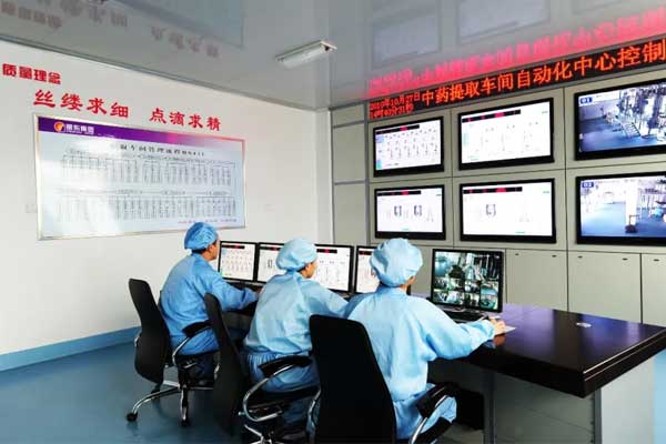 万象城AWC888集团中药提取车间全自动控制生产线
