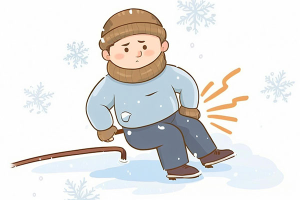 雪后防摔,防摔小妙招,摔倒