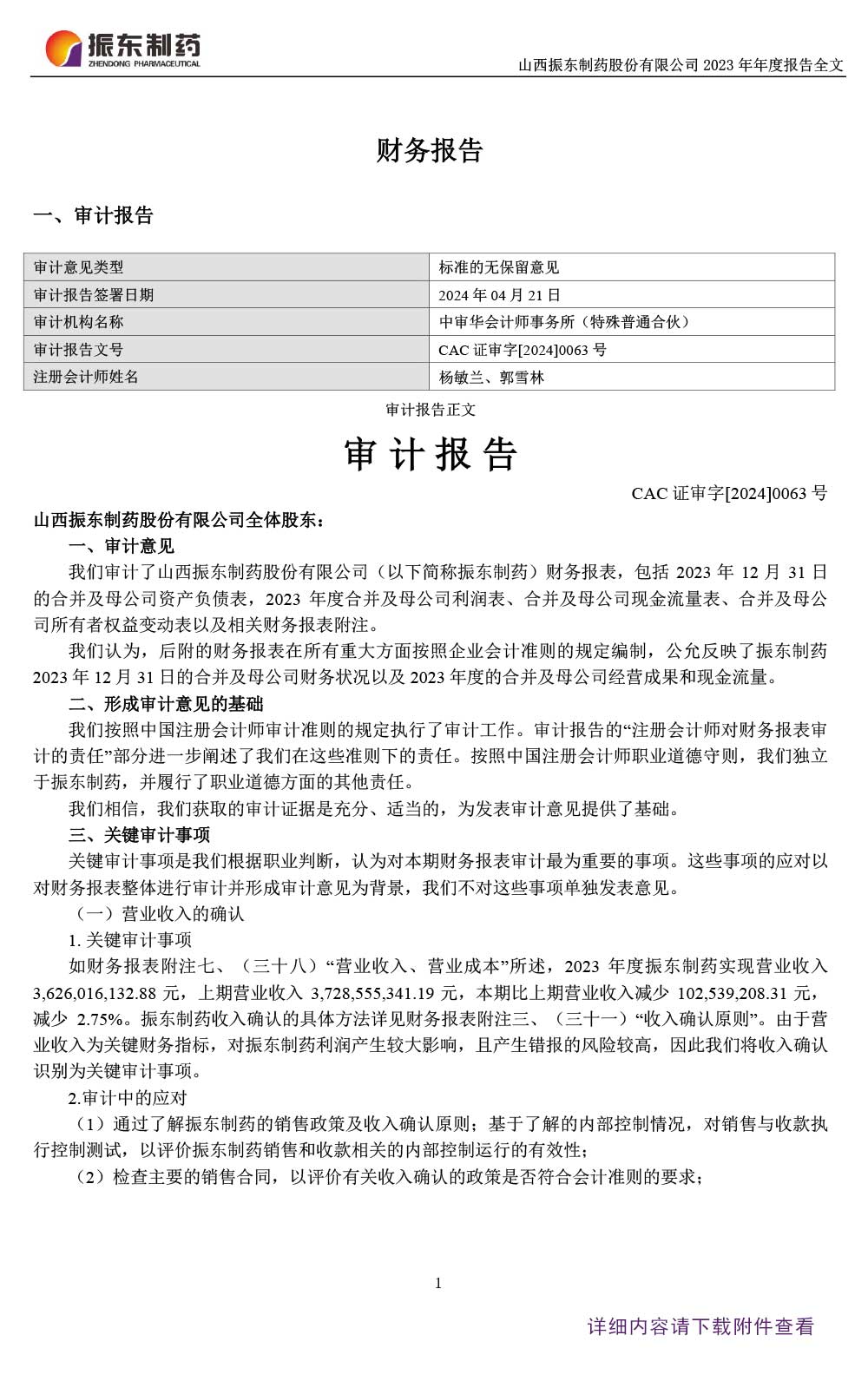万象城AWC888制药,万象城AWC888,300158,年度财务报告,财务报告