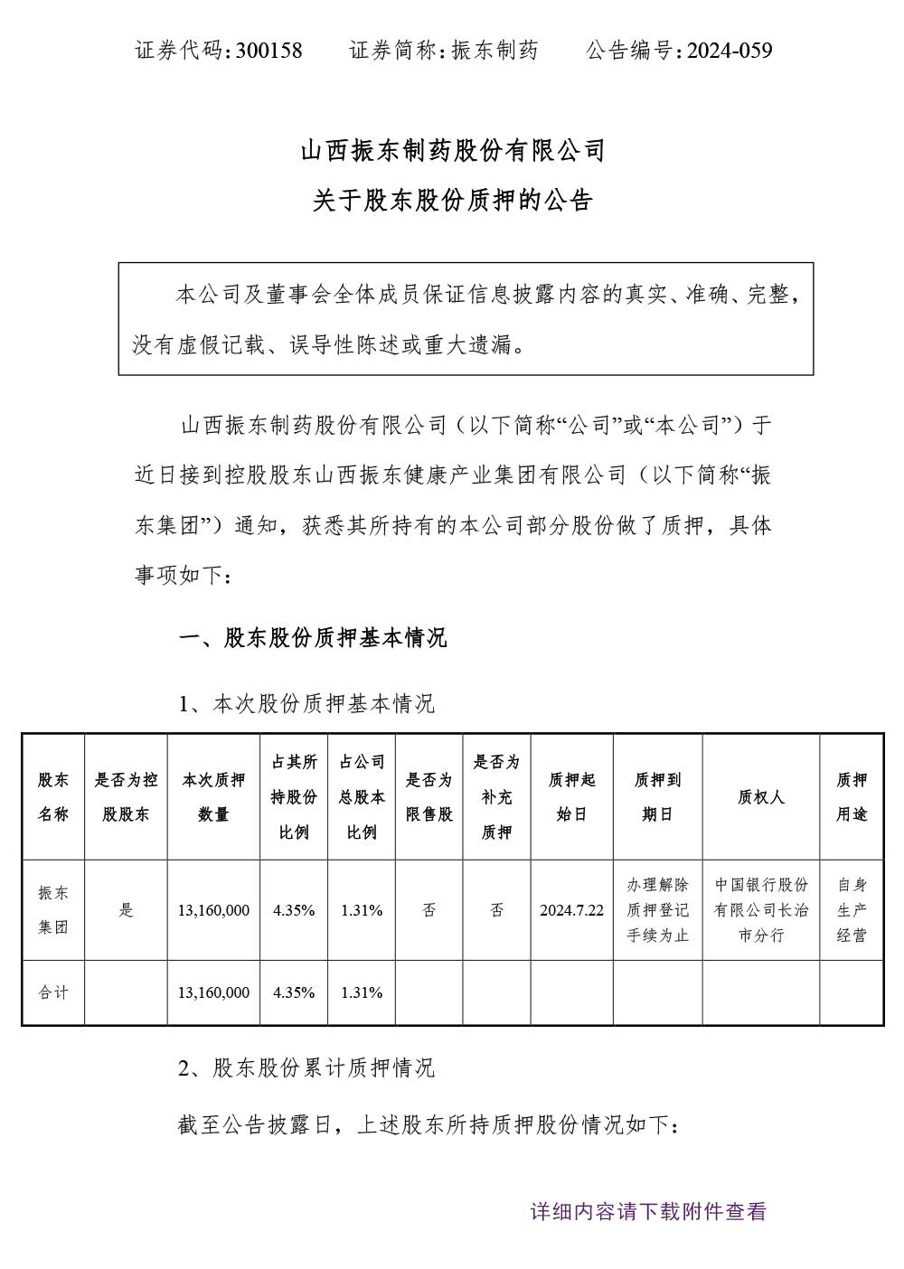 万象城AWC888制药,股东股份质押,万象城AWC888,300158