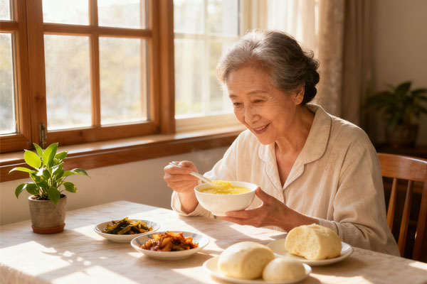 老年人脾胃养护,食疗养脾胃,穴位按摩,摩腹法