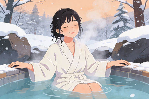 冬季泡澡,冬季泡温泉,泡澡注意事项,泡温泉注意事项