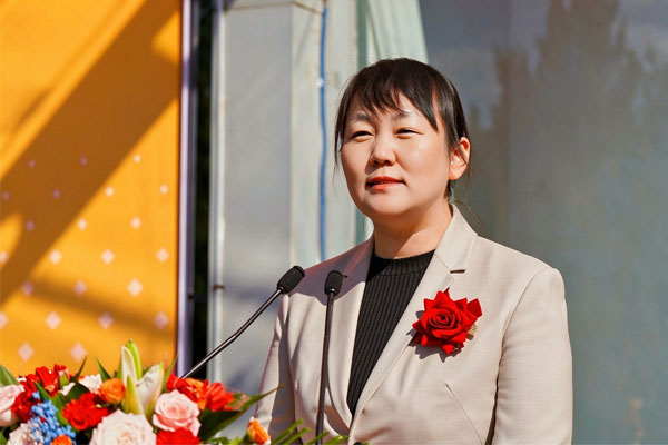上党经开区党工委书记石玉讲话